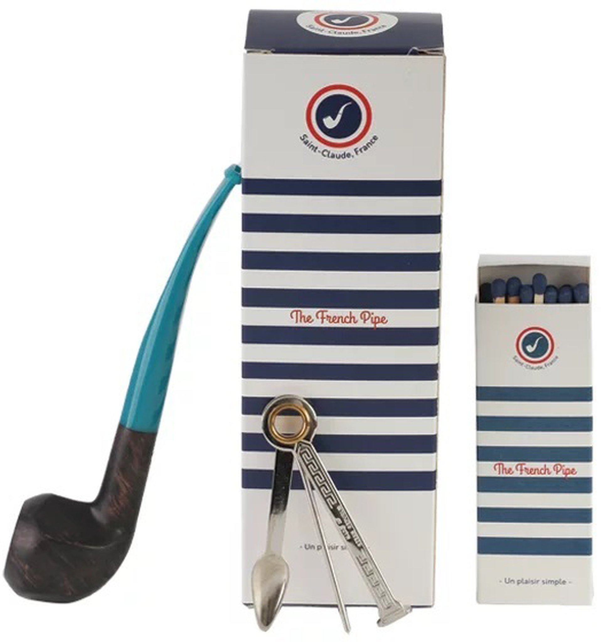 The French Pipe Pfeifen Unie T. Blue_07