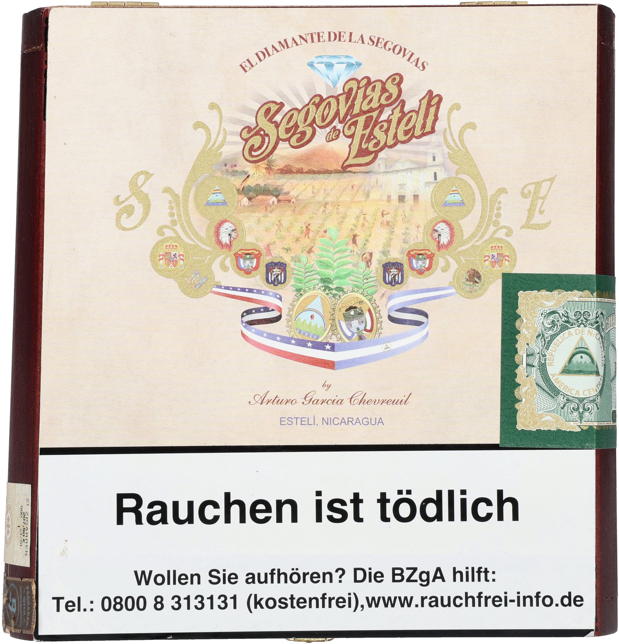 Maduro Robusto box front