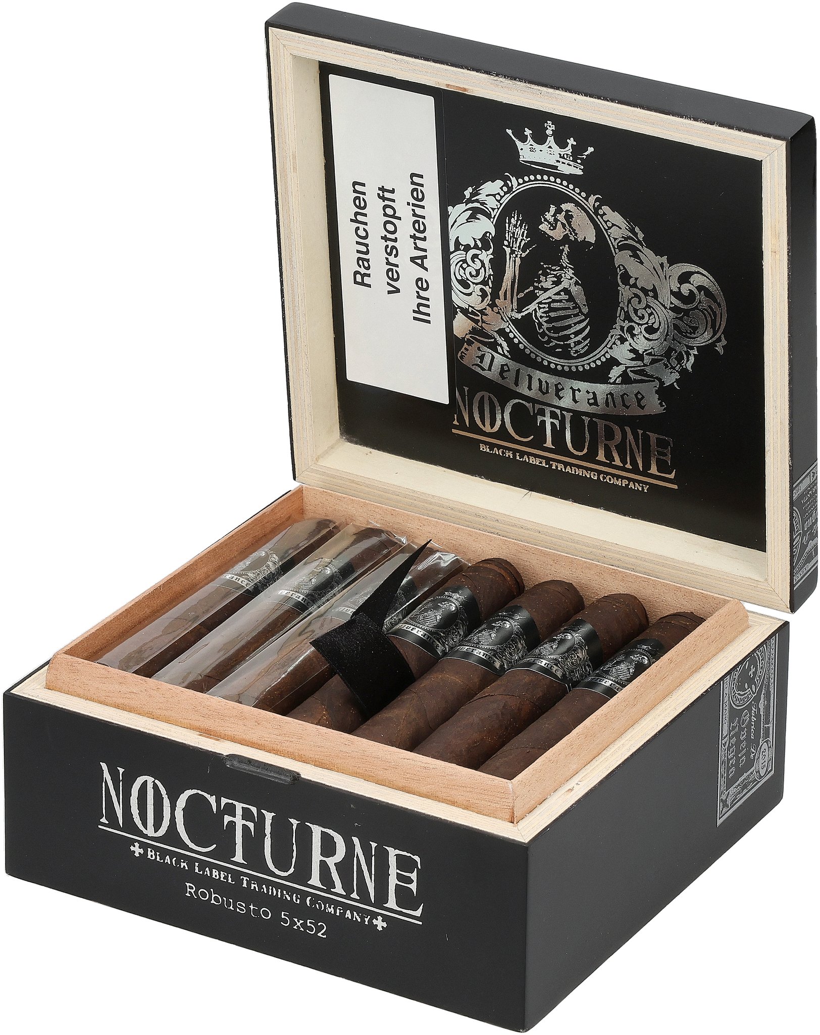 Nocturne Robusto box open
