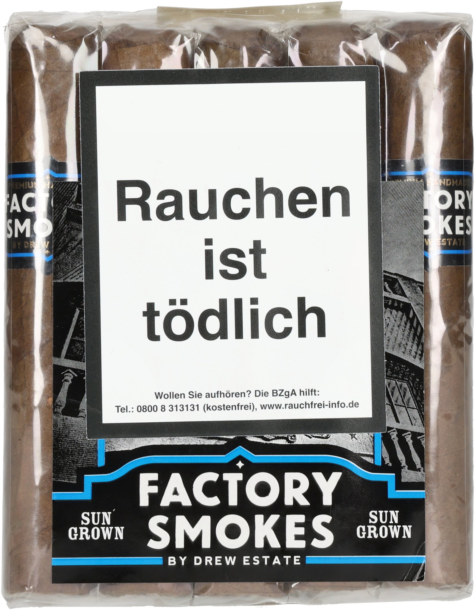 Sungrown Robusto bundle open