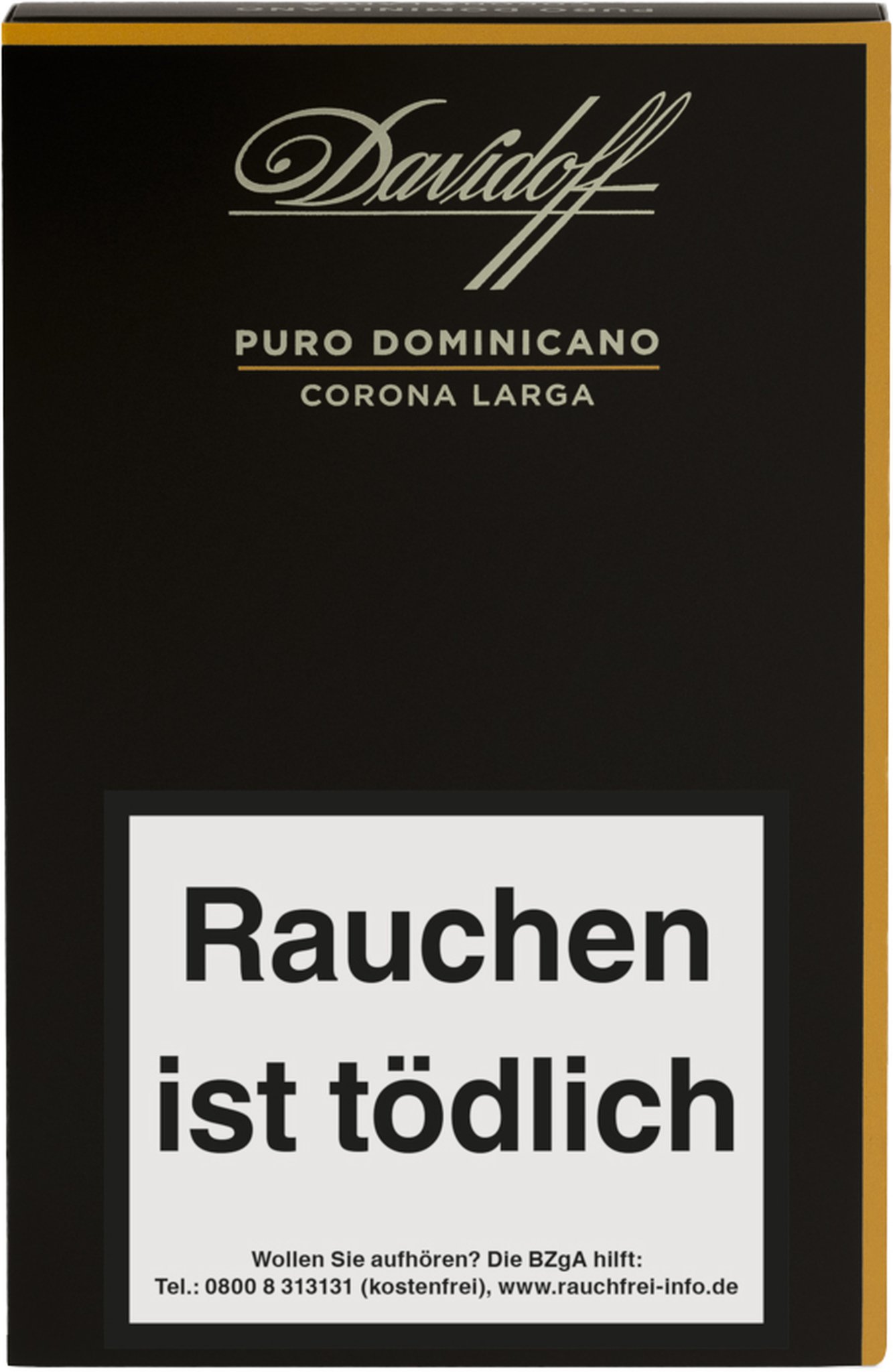 Corona Larga Kiste front