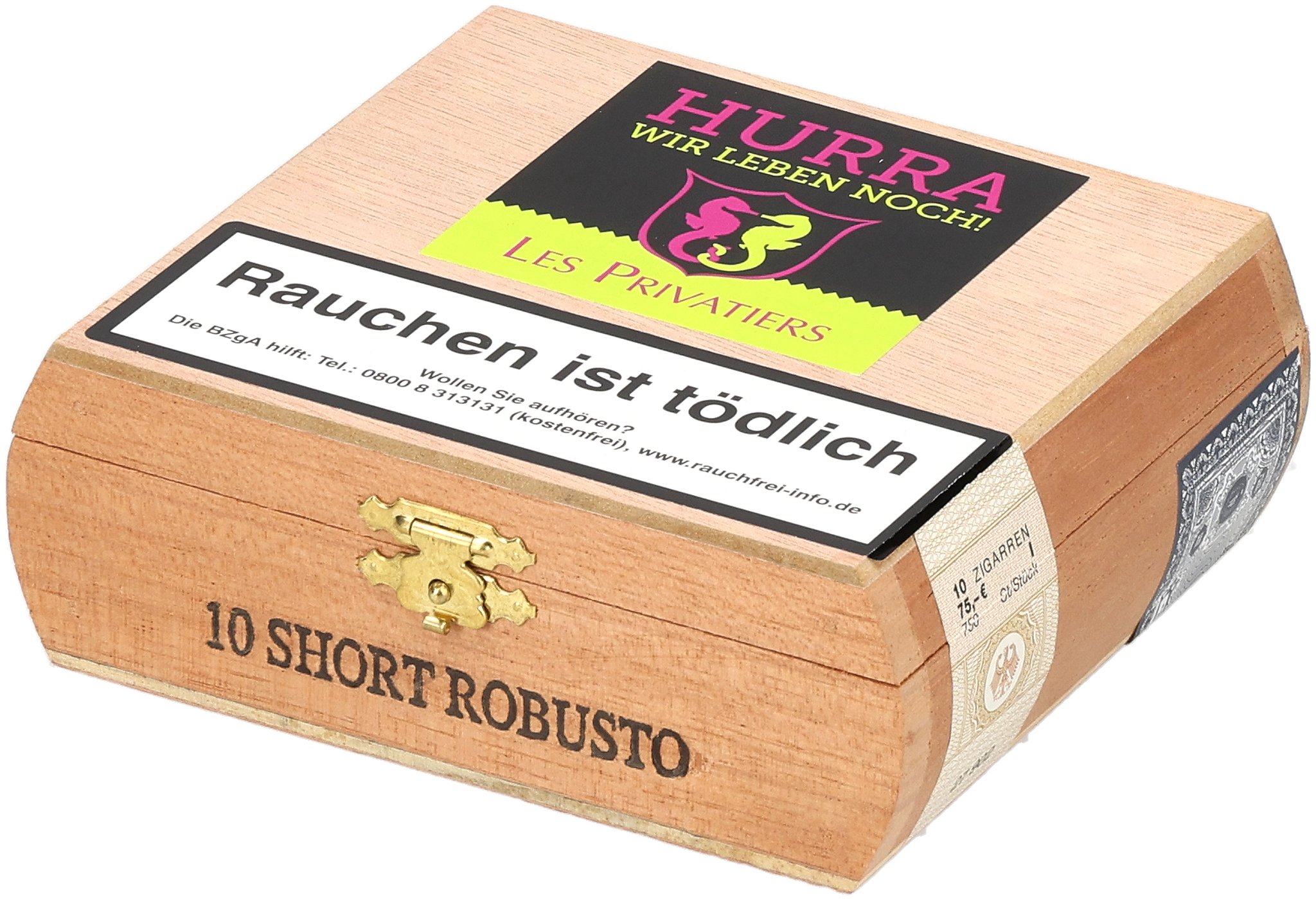 Short Robusto box