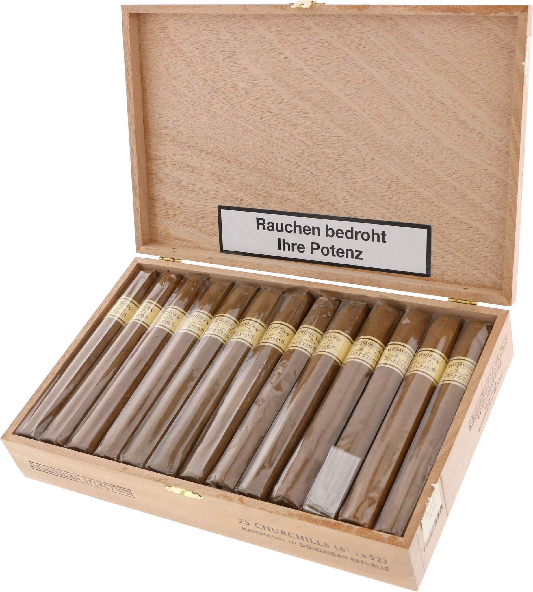 Villiger Dominican Selection Churchill Kiste offen