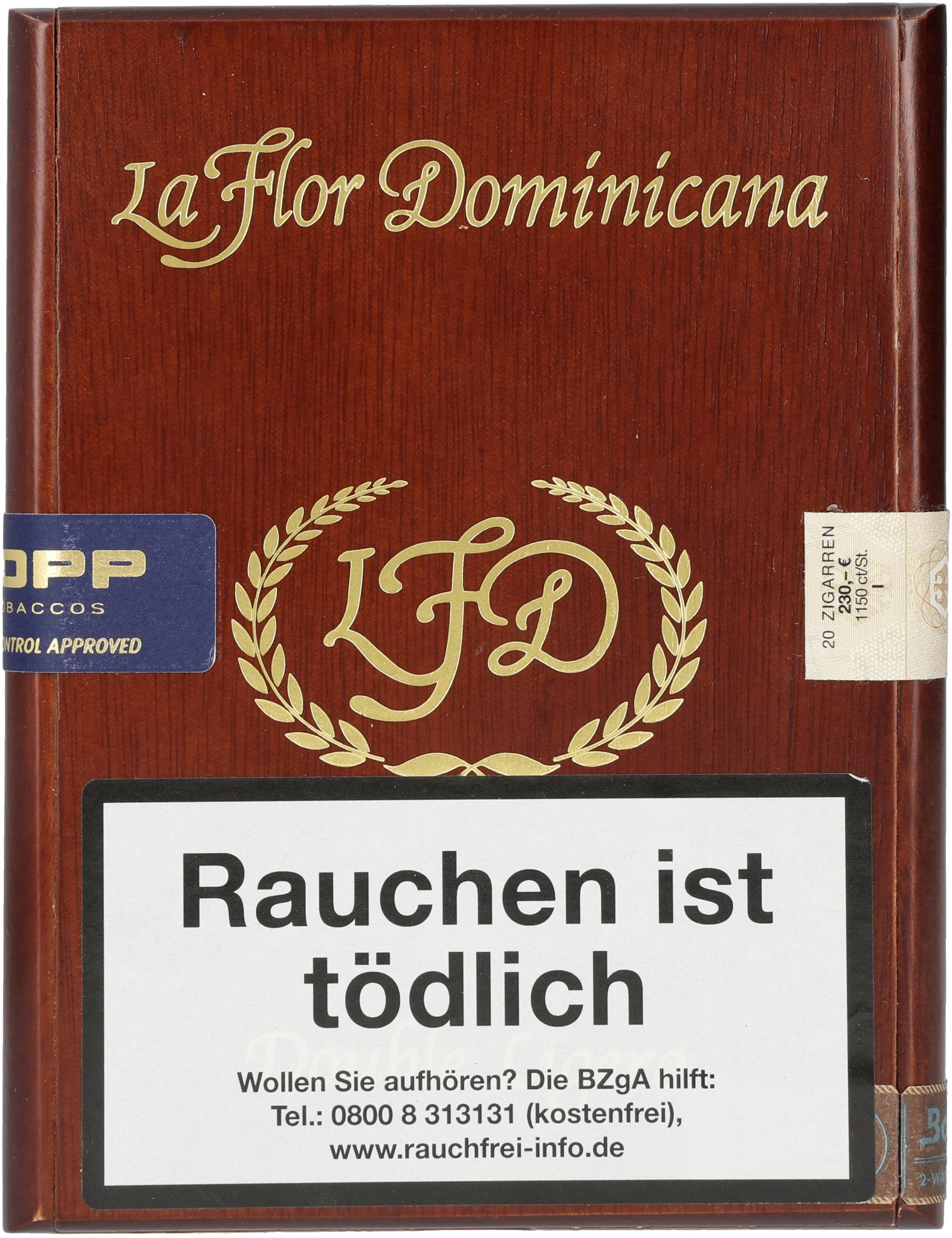 DL-600 Maduro box front