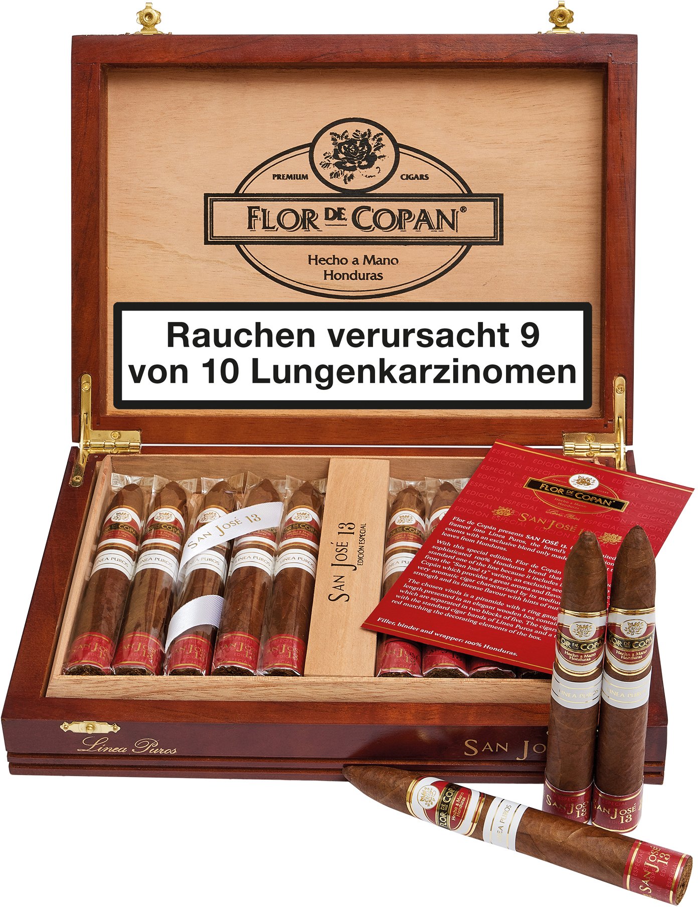 Pirámides Kiste offen