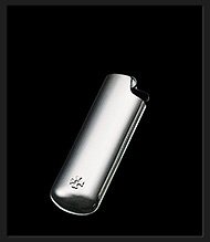 Sillems BiC Feuerzeughülle BiC Silverplated Hülle Oval (3125)