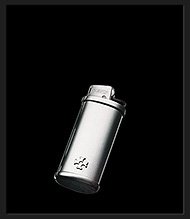 Sillems BiC Feuerzeughülle Mini BiC Standhülle Silverplated (3137)