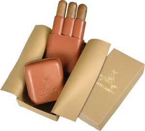 Montecristo Etui 3er Lederetui 711640 Detailbild