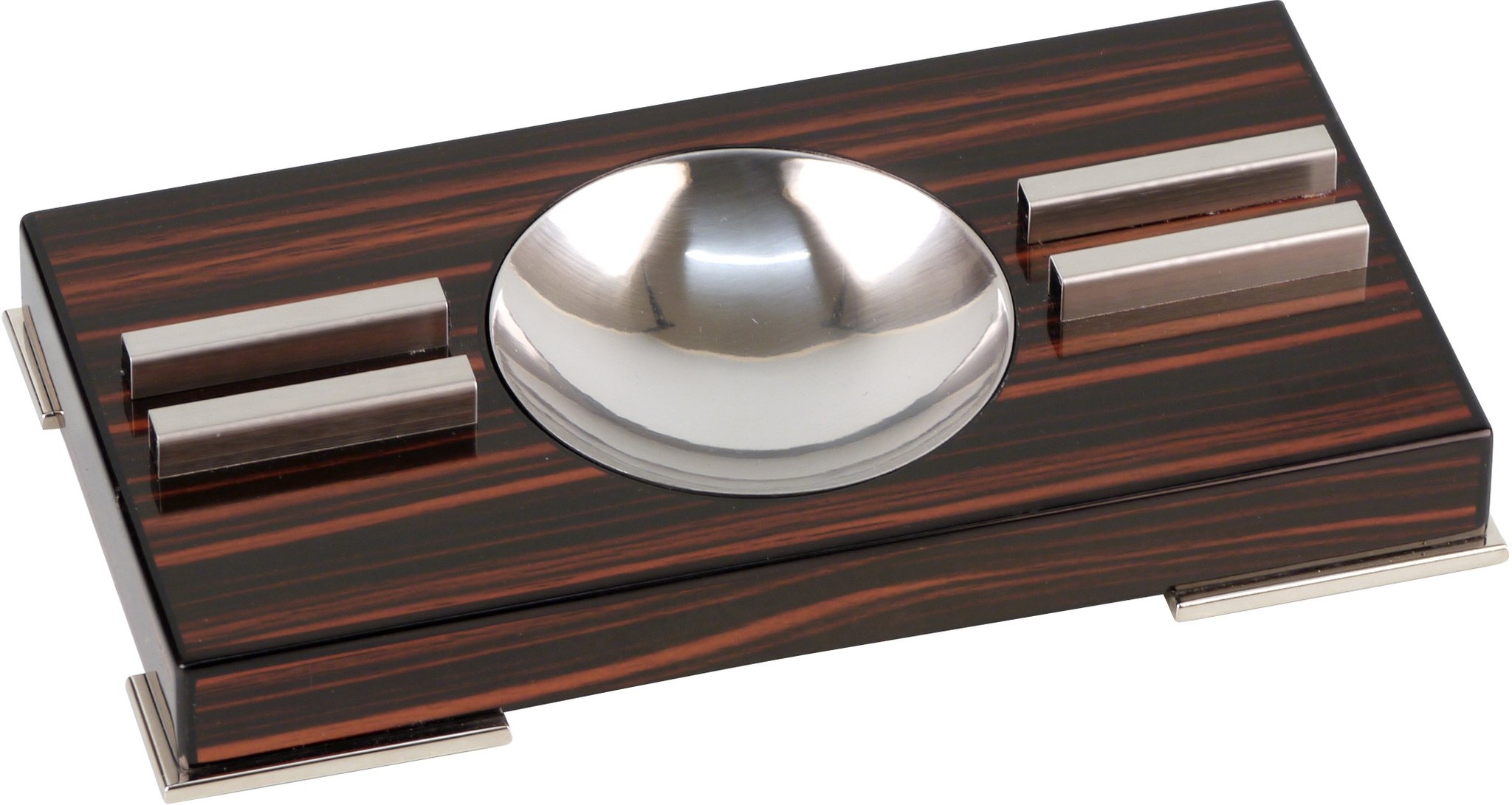 Classic Zigarrenascher Makassar Design 2 Ablagen (524361)