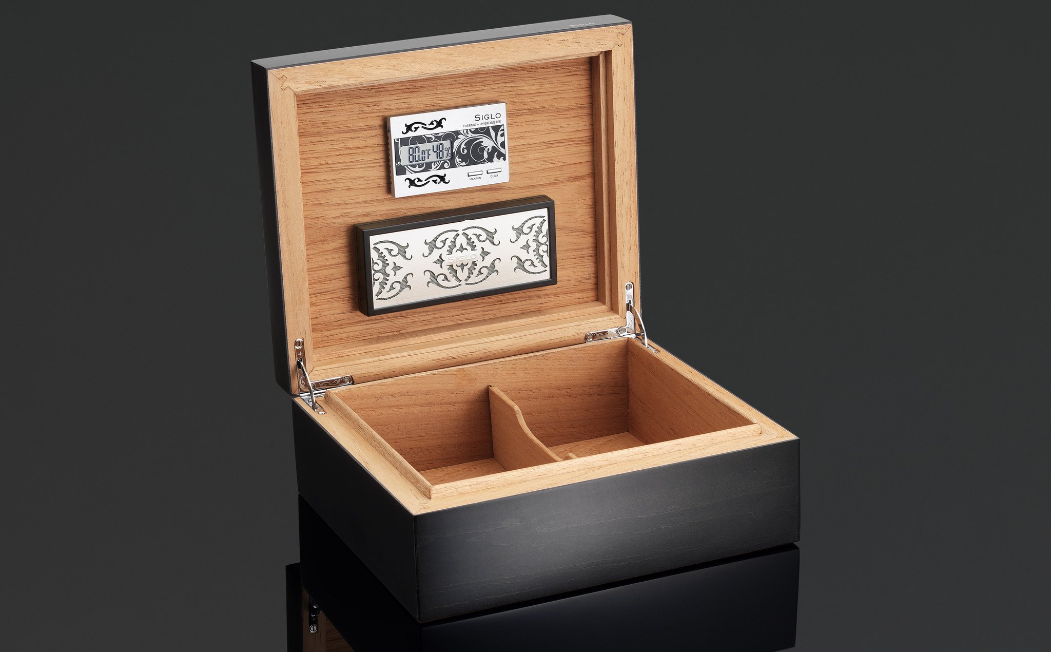 Siglo Size S Anthrazit offen