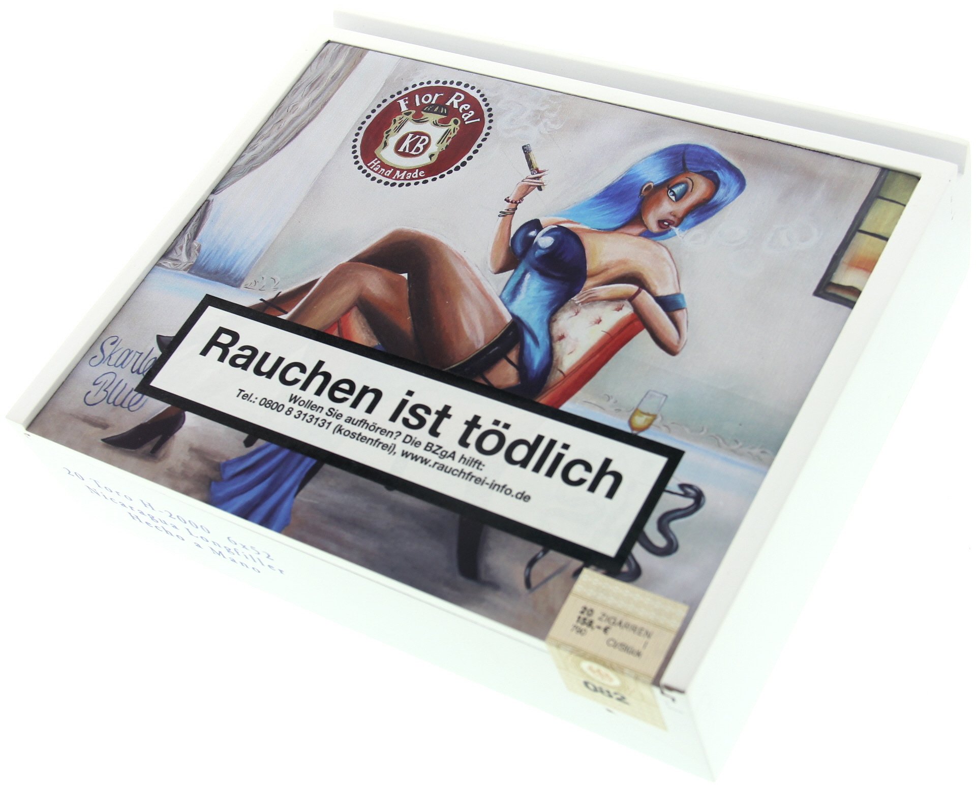 Flor Real Scarlett Blue Kiste