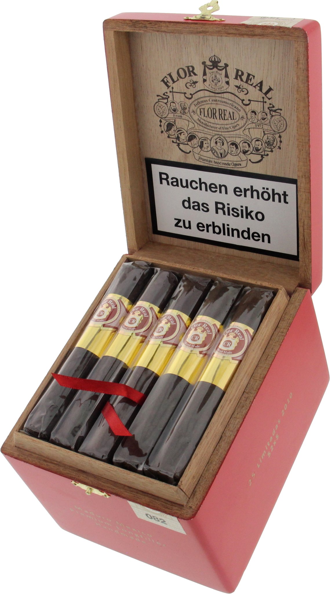 Flor Real Limitada 2010 Robusto Maduro Kiste offen