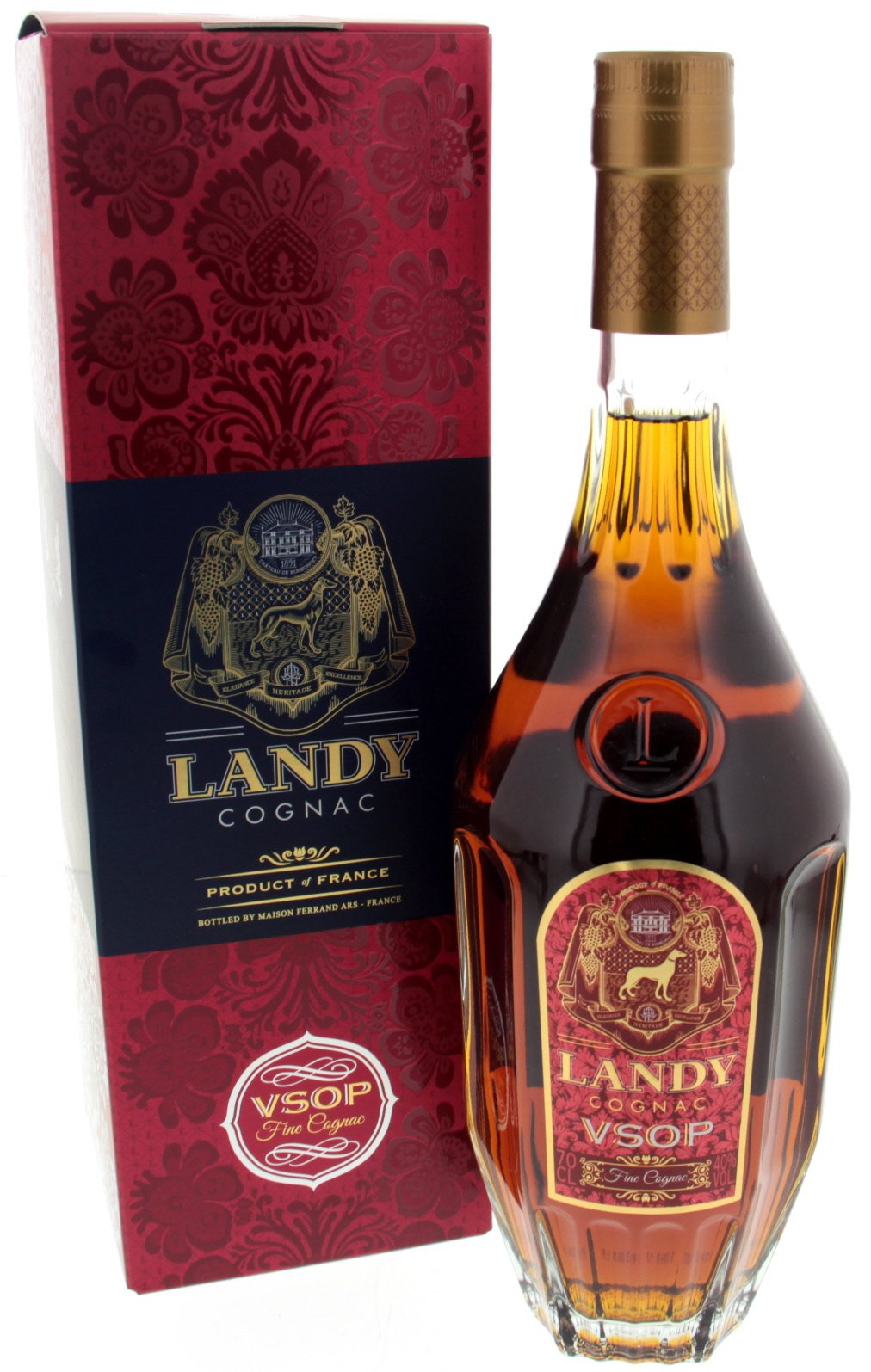 Landy Cognac VSOP - 12 Years (70cl) Detailbild