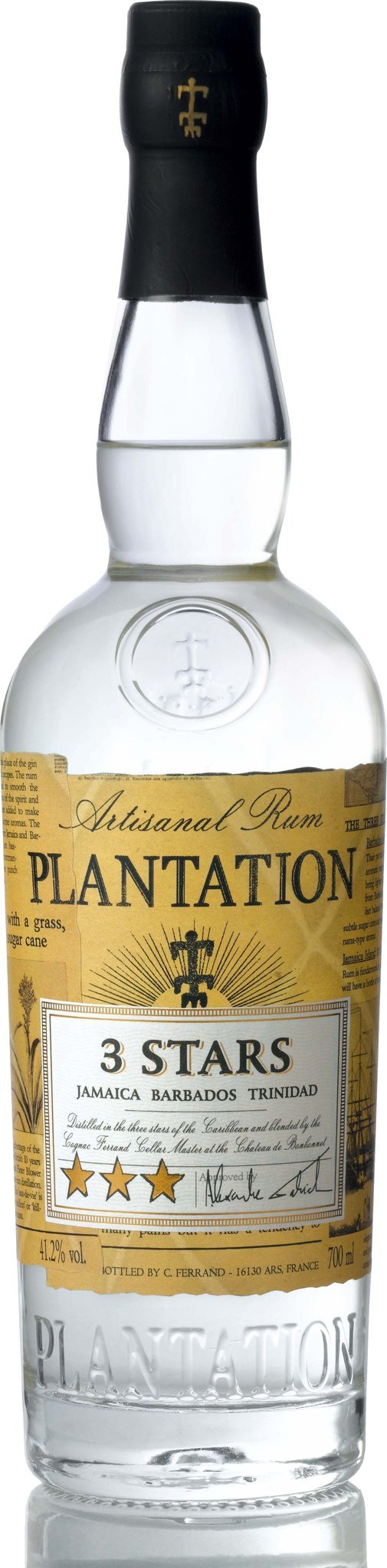 3 Stars White Artisanal Rum
