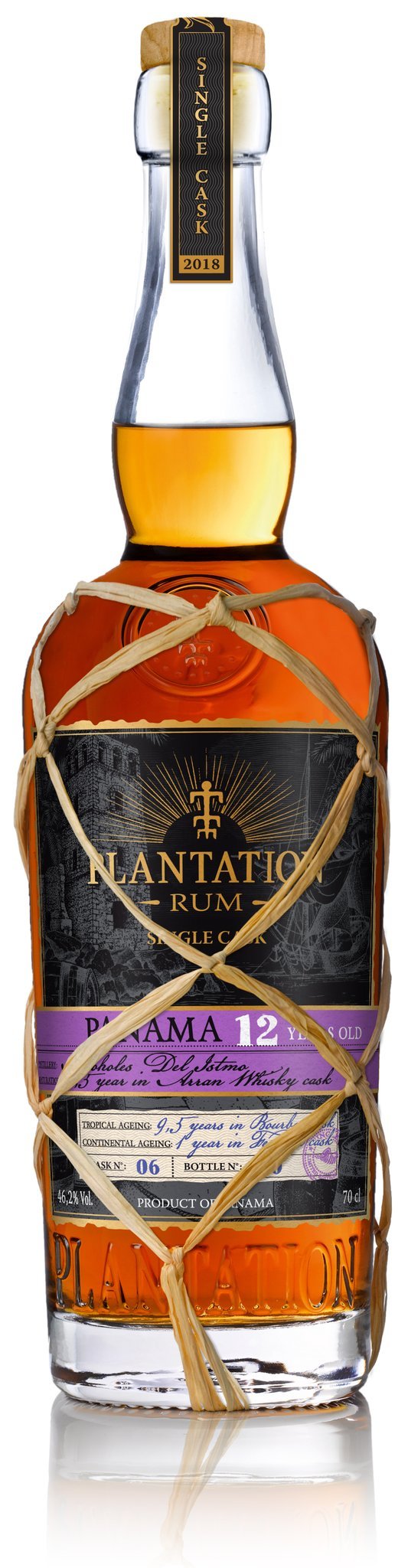 Plantation Rum Panama 12 Years Old Single Cask Edt. 2018 (0,7 l / 46,2 % vol.)