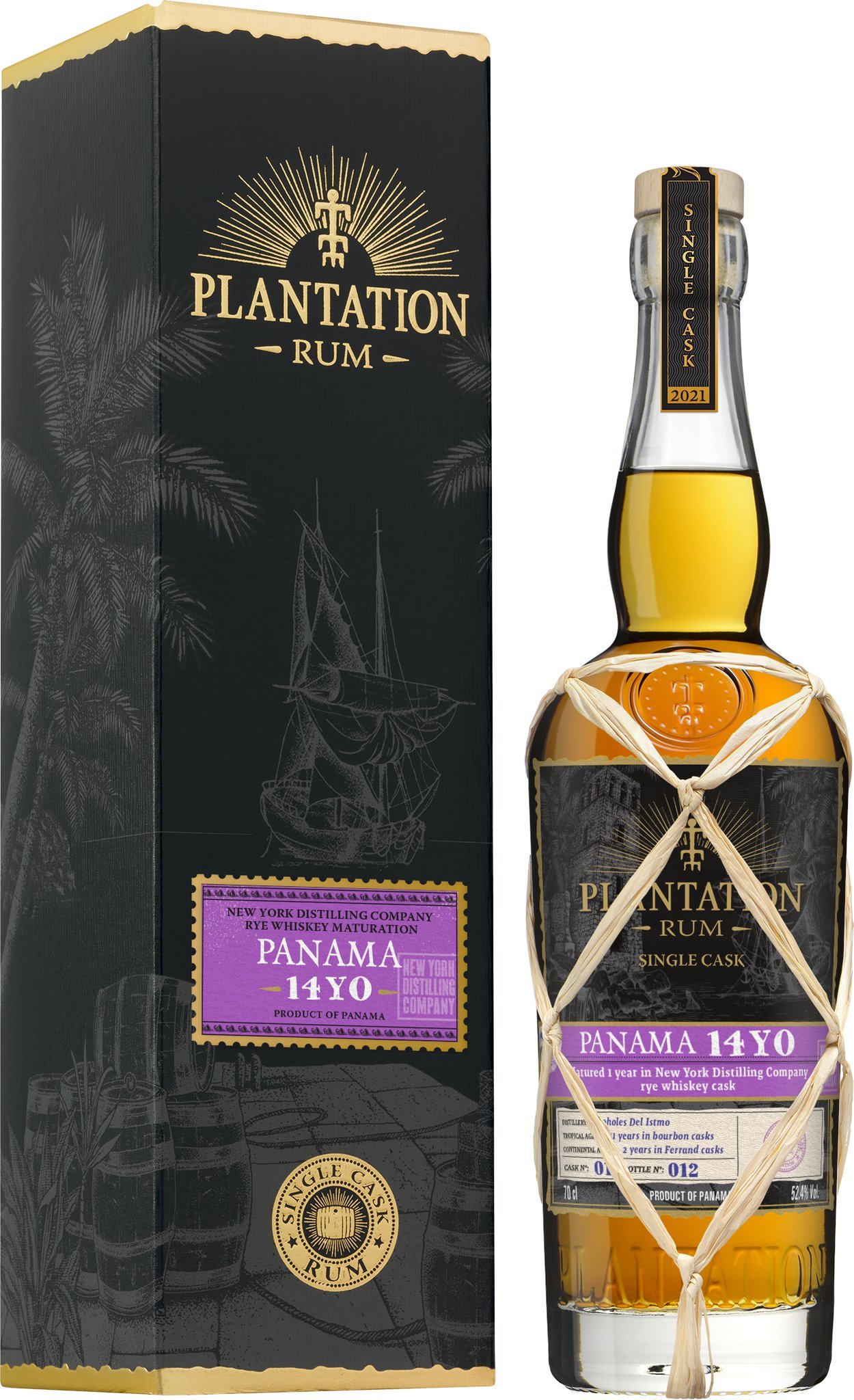 Plantation Rum Single Cask Collection Panama 14YO (0,7 l / 51,8 % vol.)