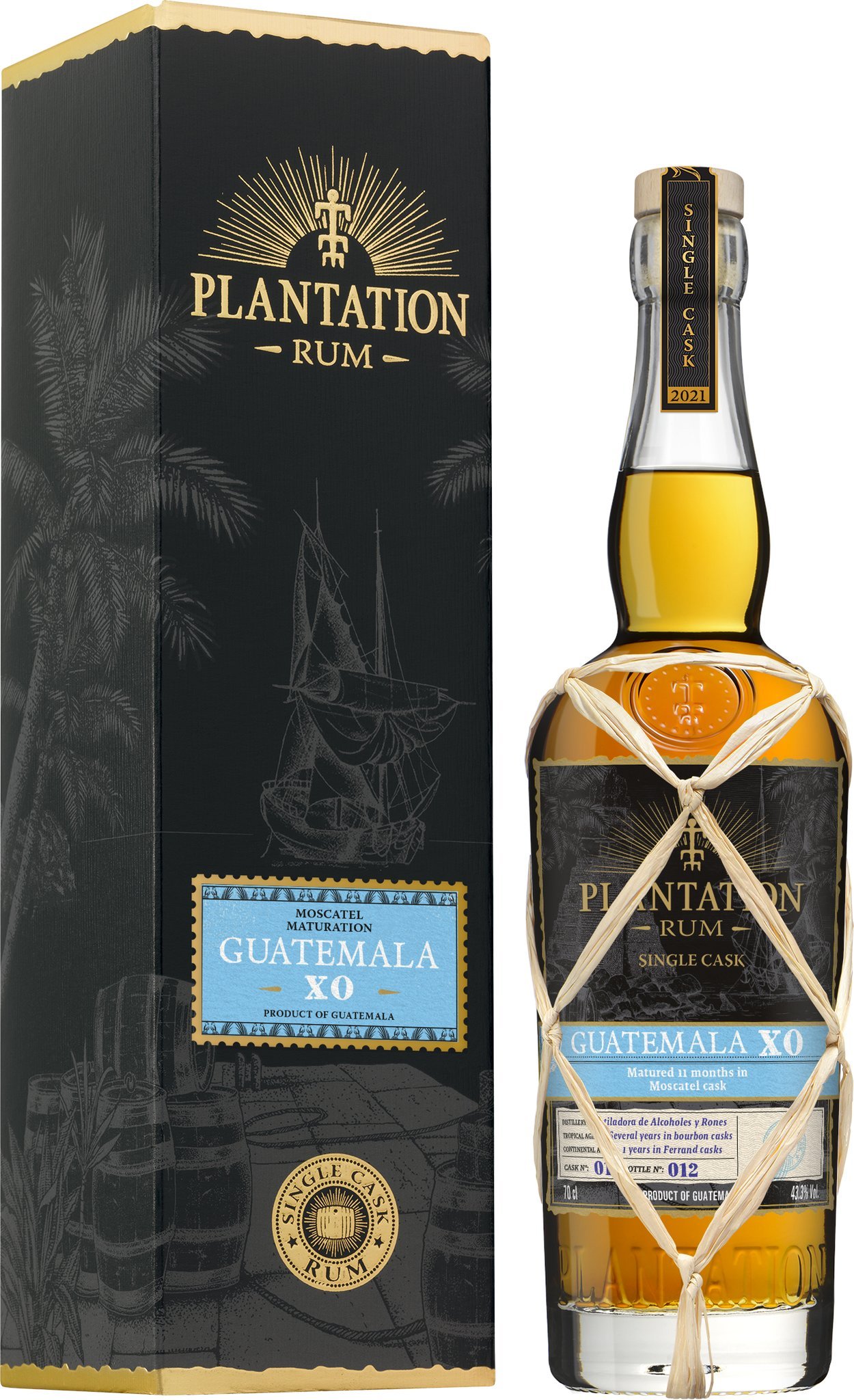 Plantation Rum Single Cask Collection Guatemala XO (0,7 l / 43,5 % vol.)