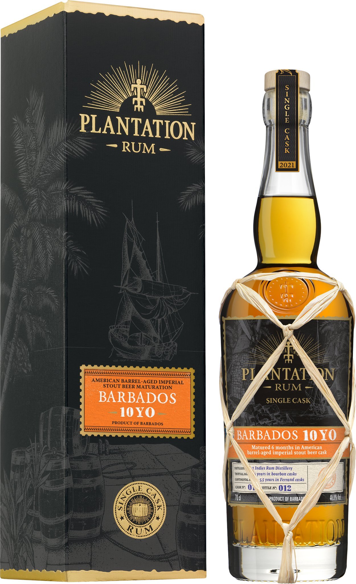 Plantation Rum Single Cask Collection Barbados 10YO (0,7 l / 48,7 % vol.)