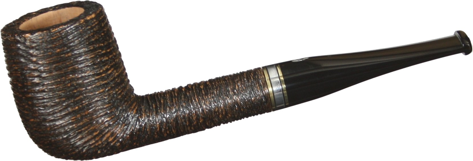 Savinelli Piazza di Spagna Rustiziert Modell 111