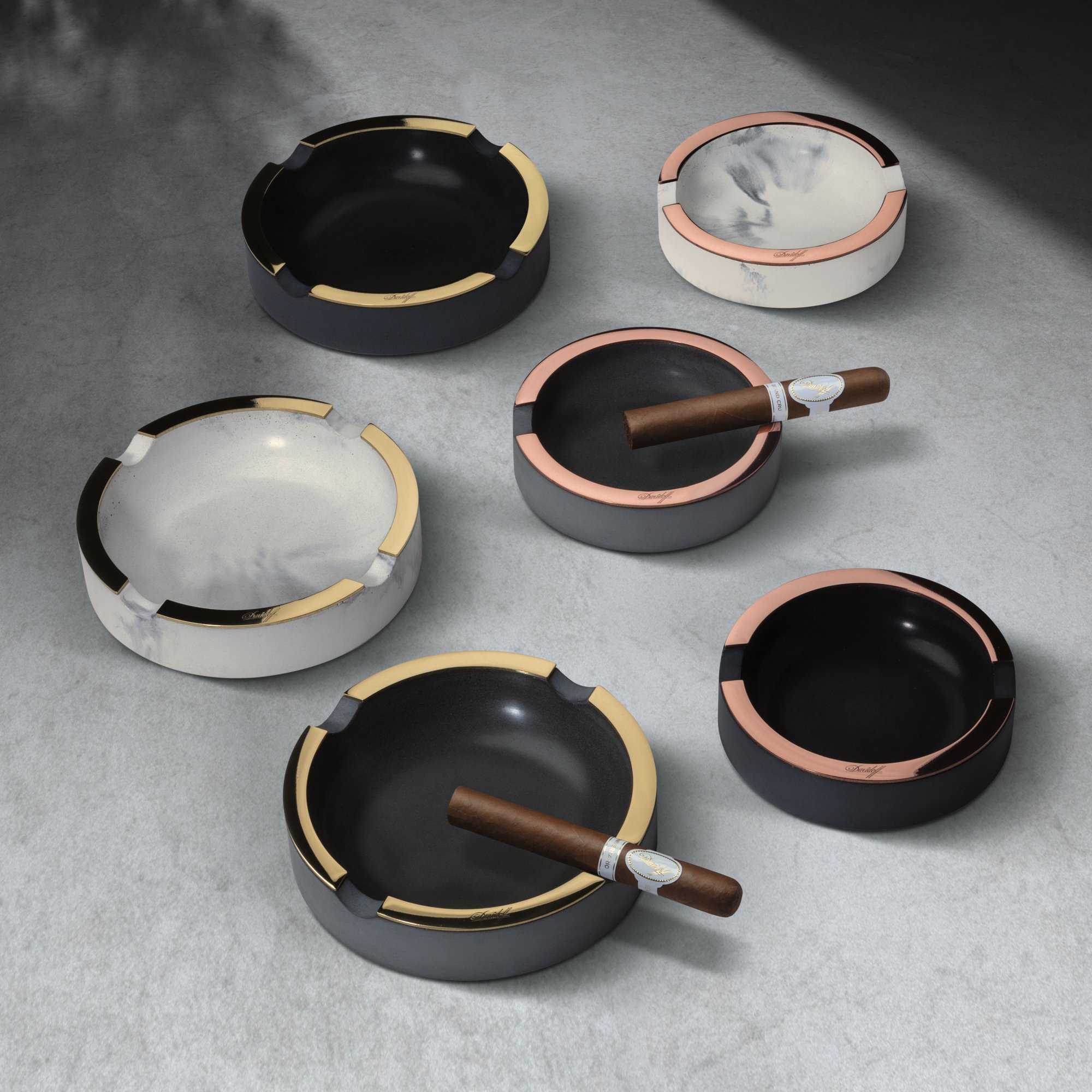 Davidoff Ascher Concrete groß dunkelgrau (118501) Detailbild 04