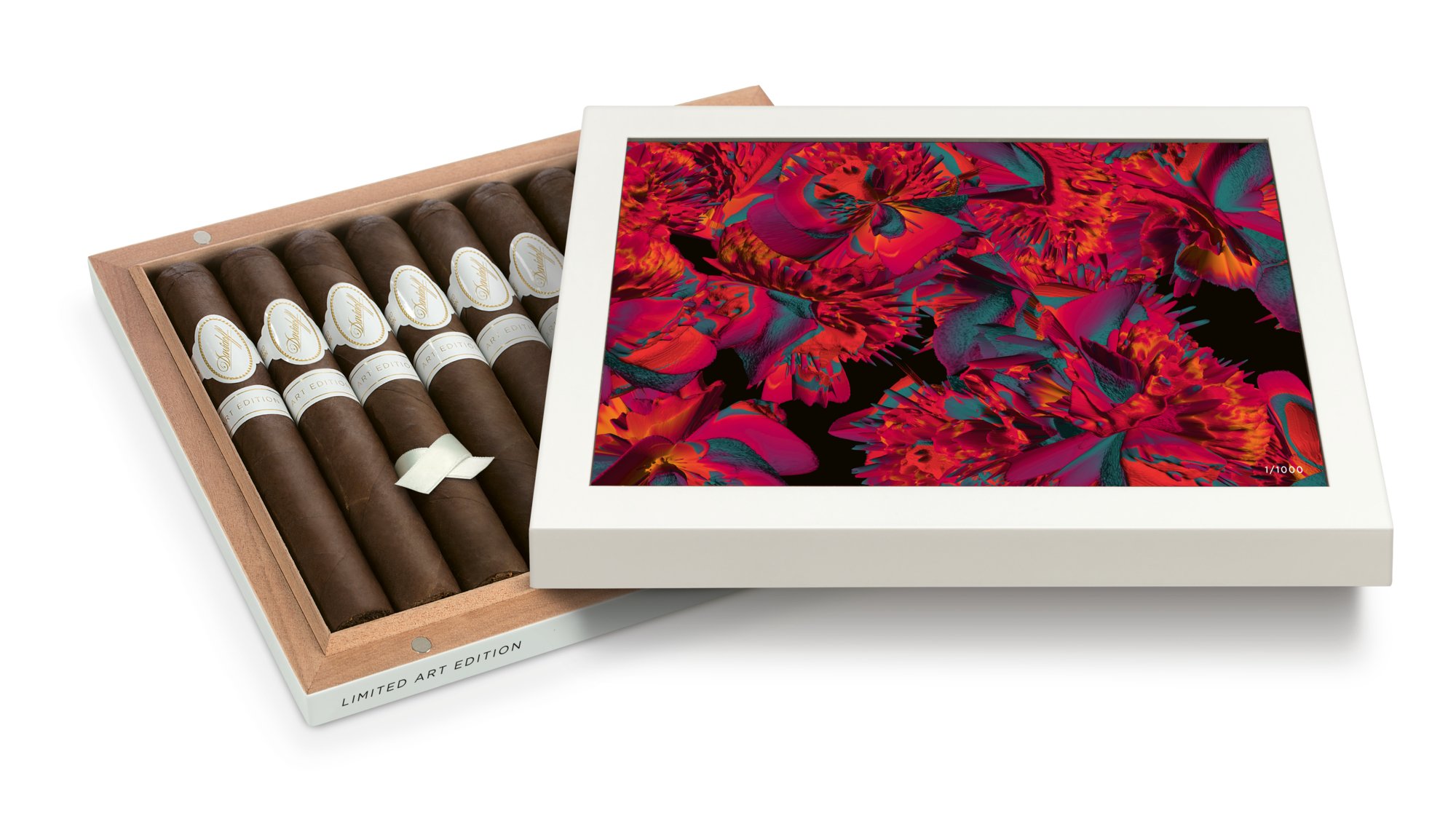 Davidoff Limited Editions ART Edition 2017 Hyperflower Kiste offen
