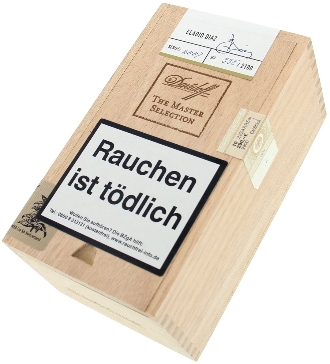 Davidoff Limited Editions Master Selection 2007 Kiste