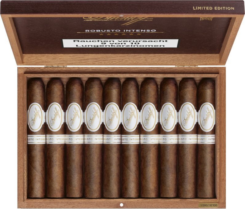 Davidoff Limited Editions Robusto Intenso Kiste offen 2