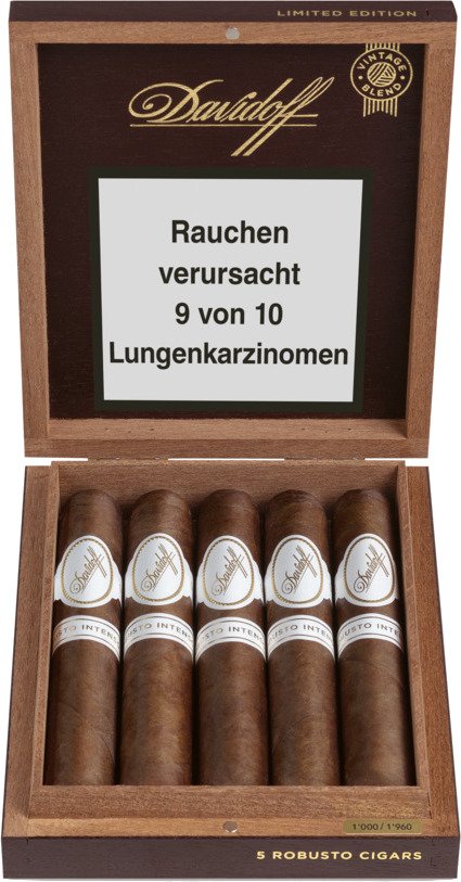 Davidoff Limited Editions Robusto Intenso Limited Edition 2020 Kiste offen