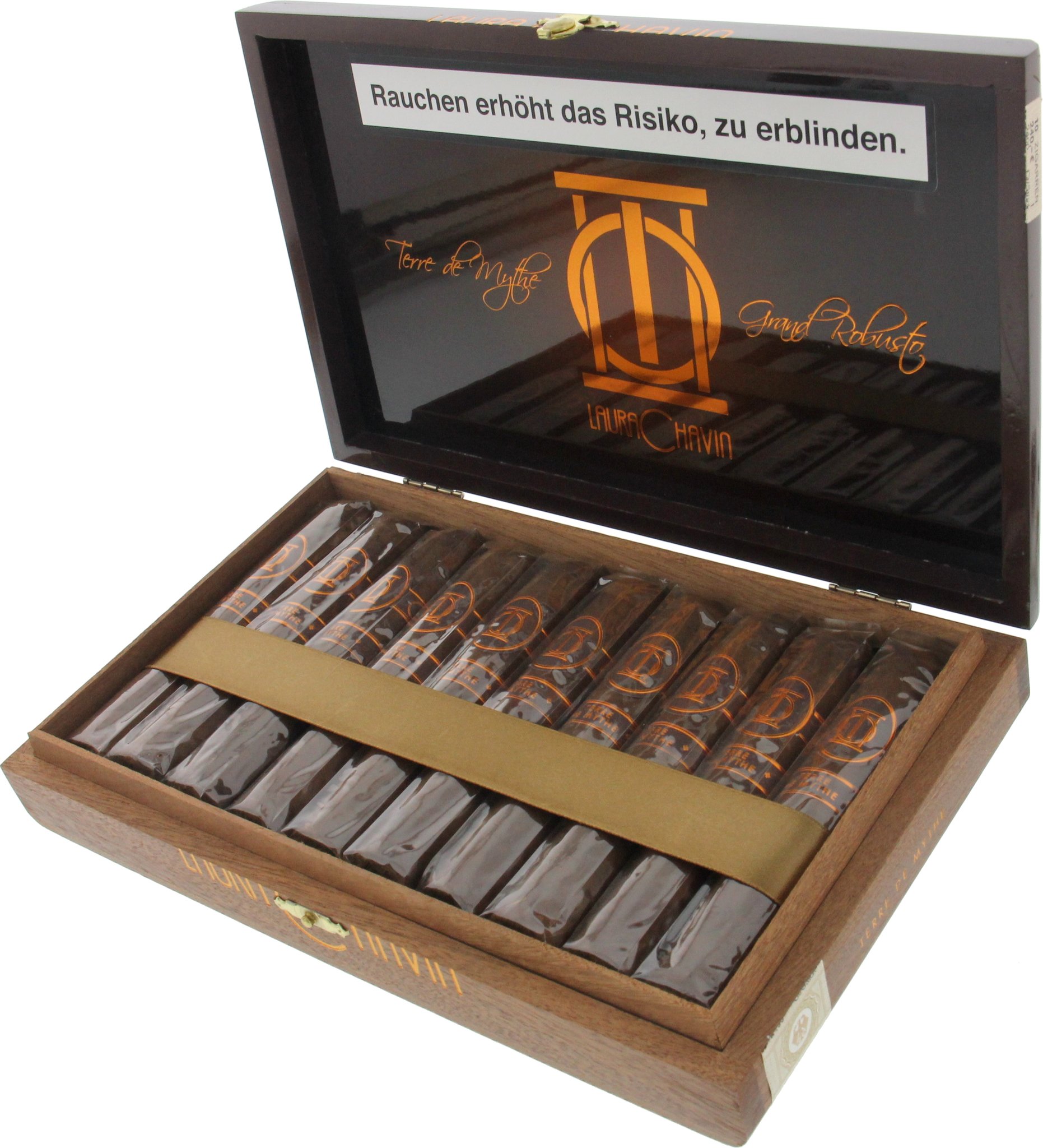 Laura Chavin Terre de Mythe Grand Robusto Kiste offen