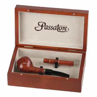 Passatore Adige Pfeifengeschenkset Braun poliert Modell 1 (471981)