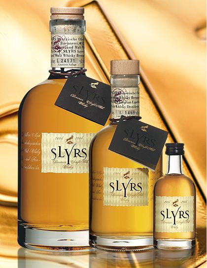 Slyrs Bavarian Single Malt Whisky  Whisky (2009er Jahrgang) 0,35l