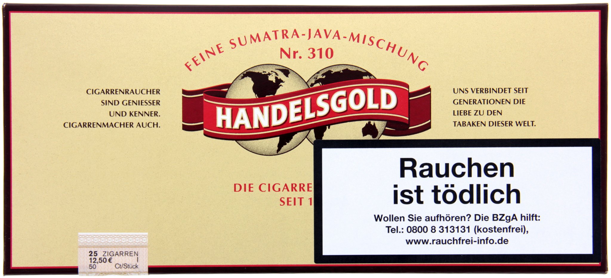 Handelsgold Cigarren Handelsgold Nr. 310 Sumatra (25er Packung)