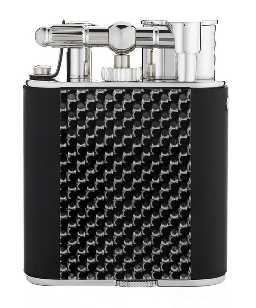 Dunhill Unique Pocket Turbo Carbon Inlay Black