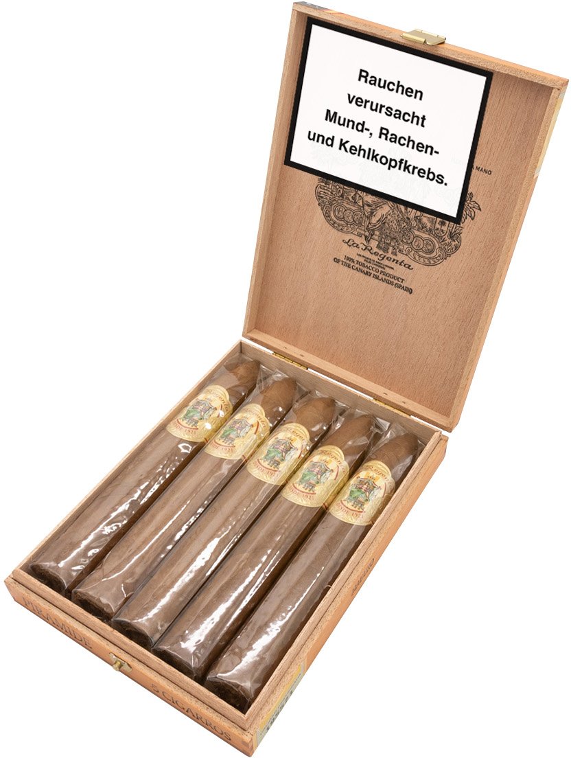 1921 Piramide Maduro 5er Kiste offen schräg 2