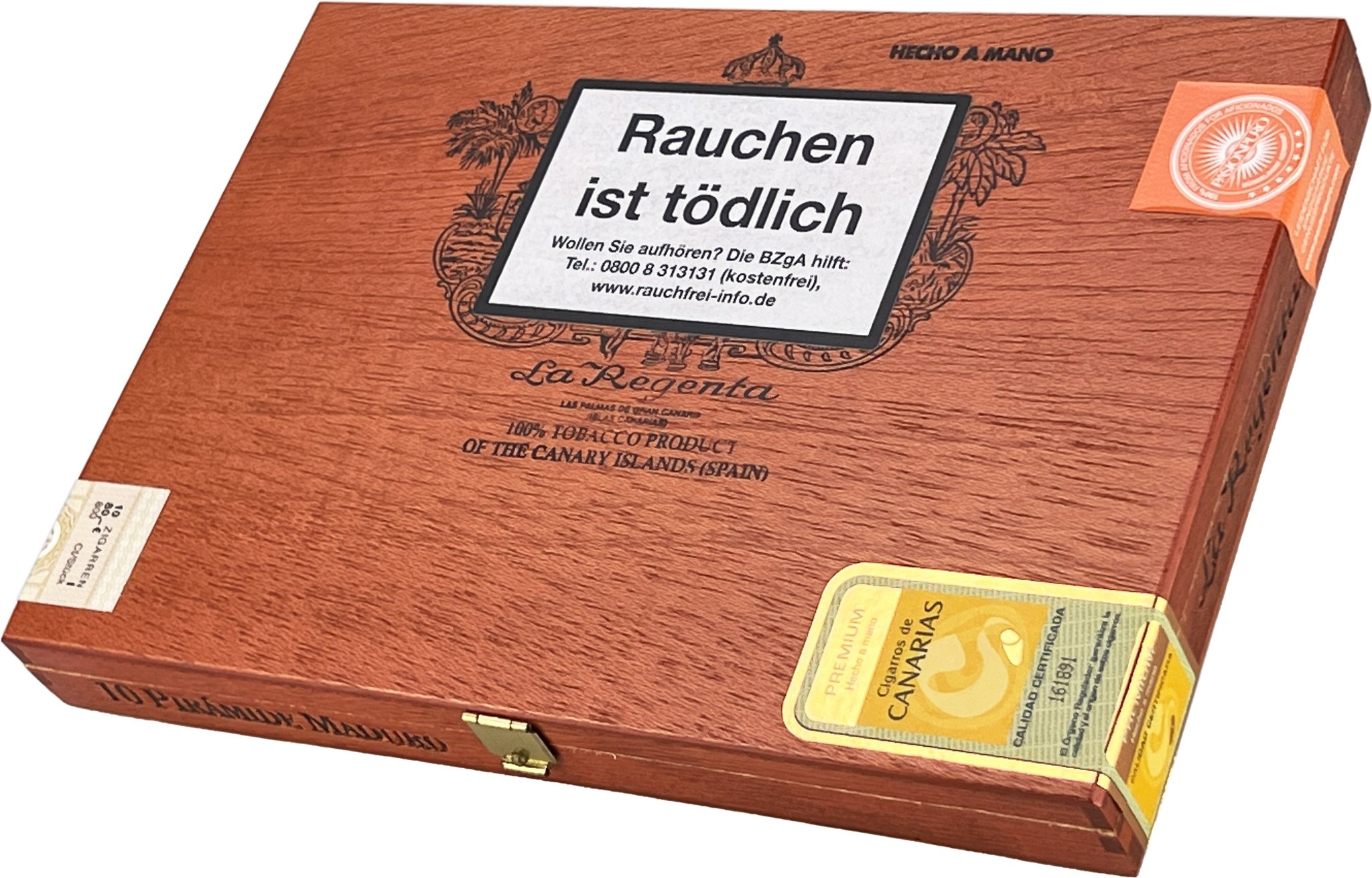 1921 Piramide Maduro 10er Kiste