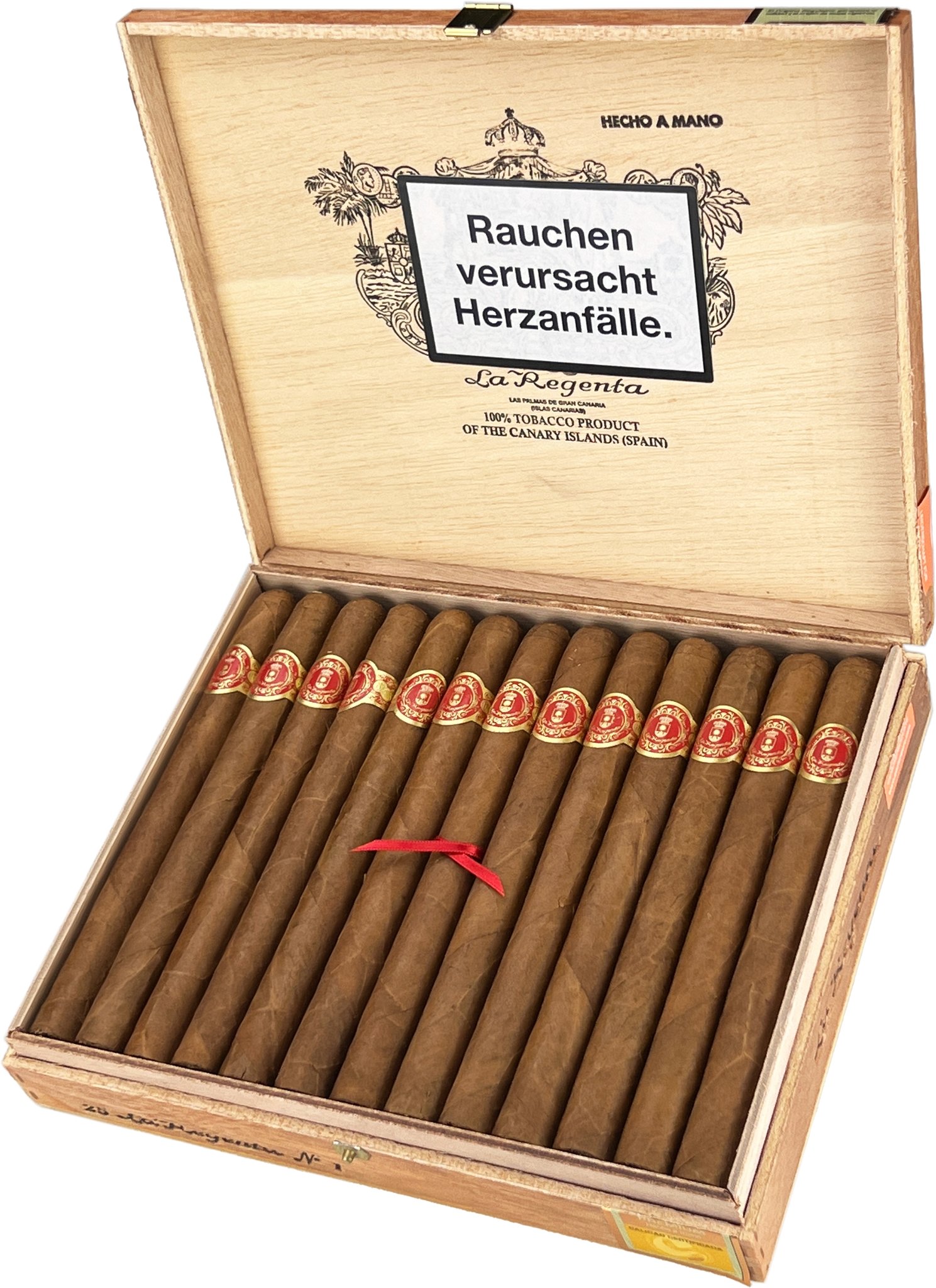 Regenta No. 1 25er Kiste offen