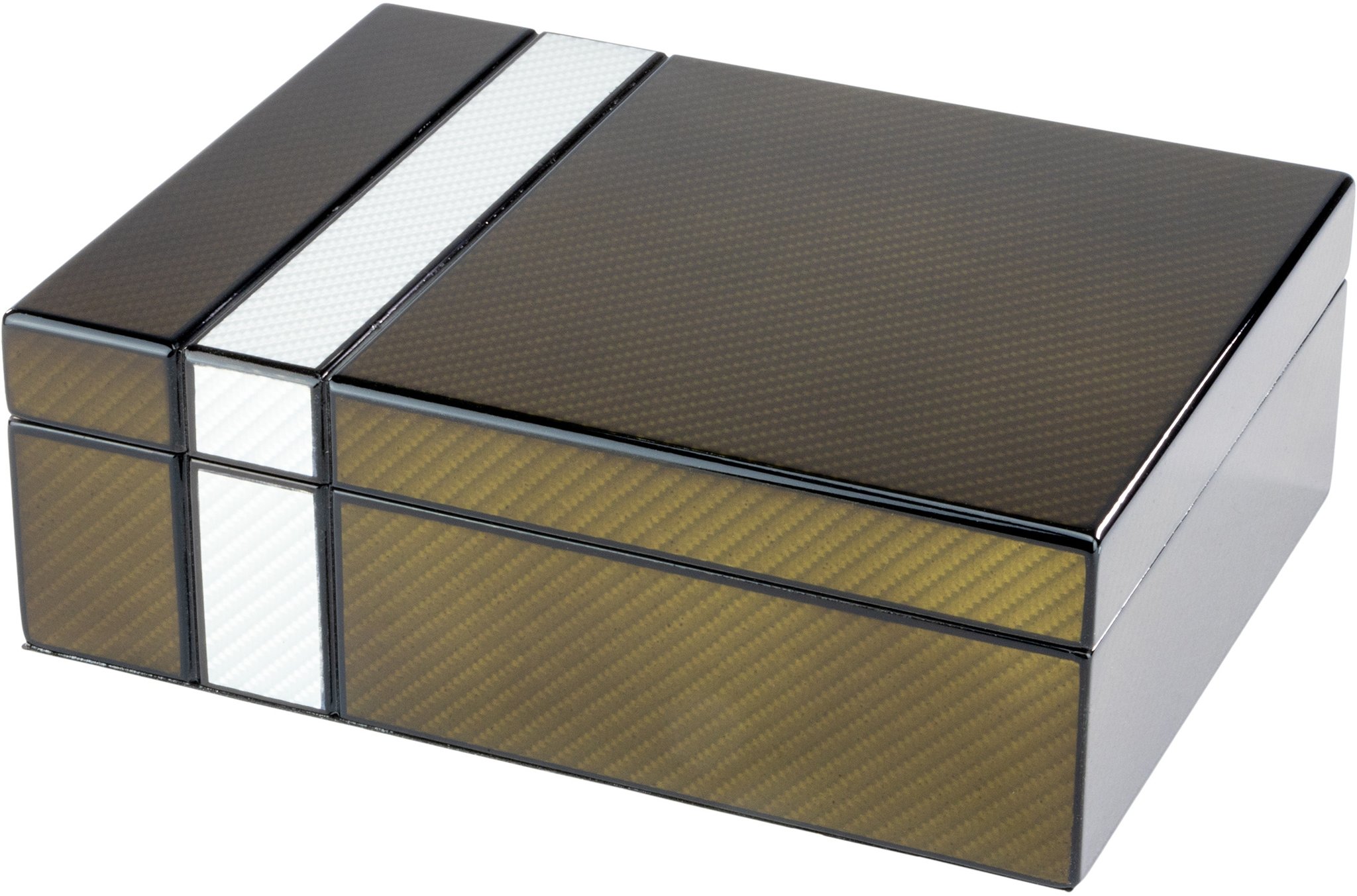 Classic Humidor Set 2-tone Laserfinish für ca. 25 Zigarren (569109)