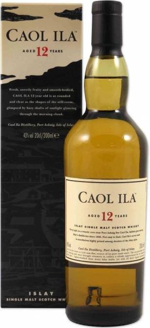 Caol Ila Single Malt Whisky 12 Years (0,7 l / 43 % Vol.) (4608)