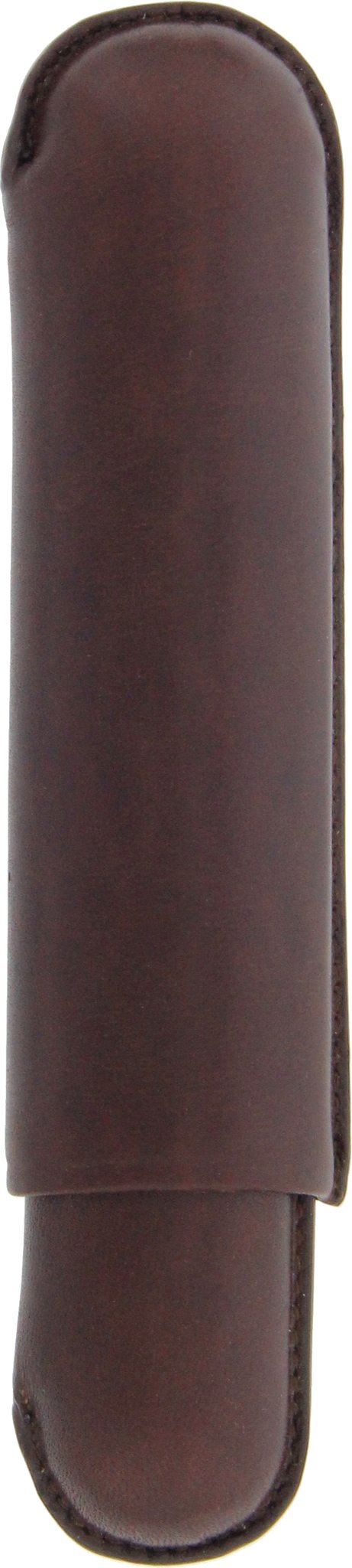 Martin Wess Premium Lederetui - Vachetta braun 1er Robusto (590-1)