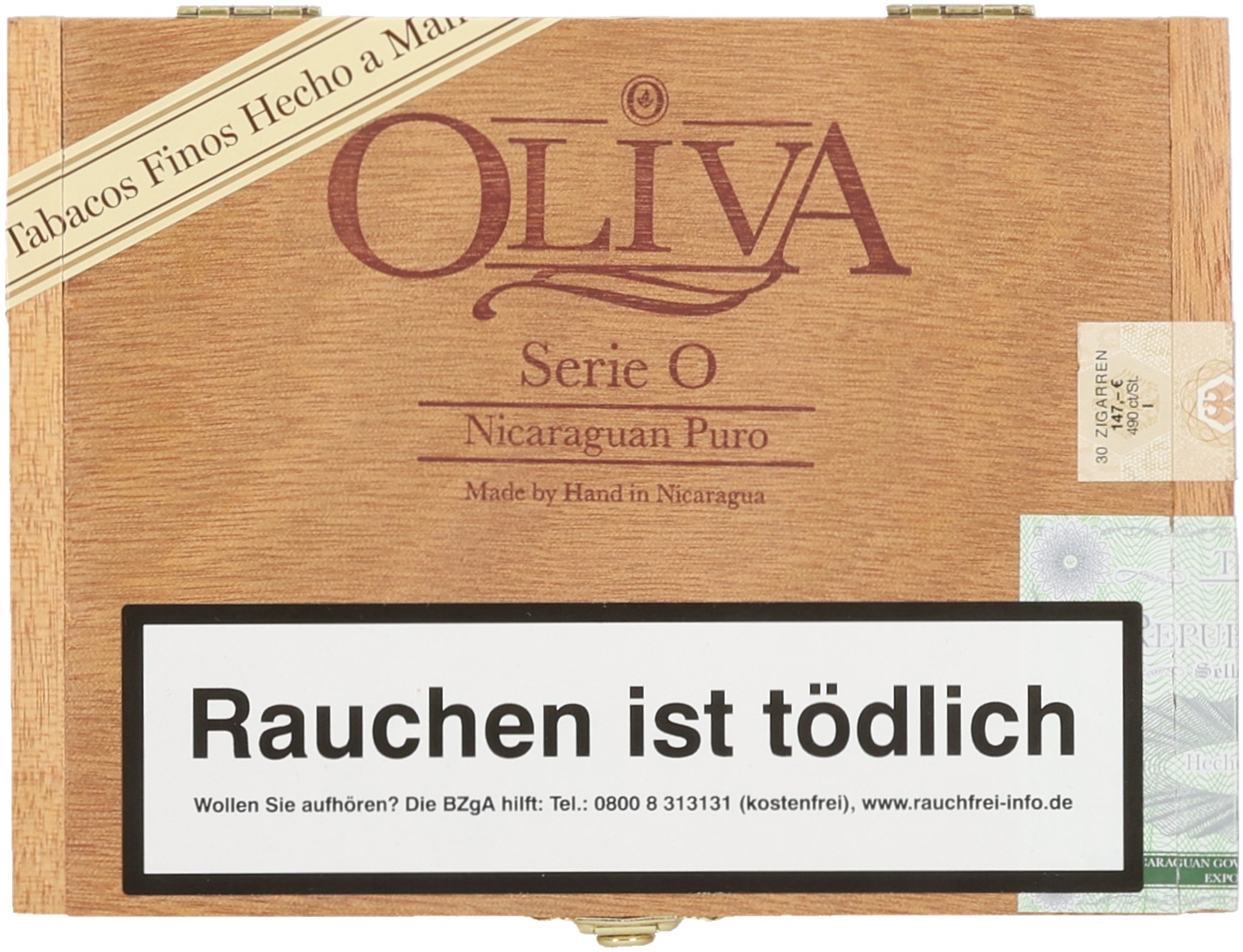 Oliva Serie O Sungrown Petit Corona Kiste