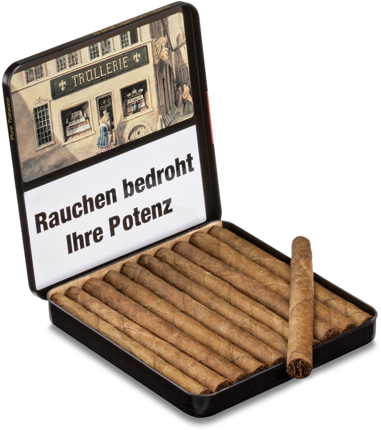 Sumatra Trüllerie Mini Cigarillos offen