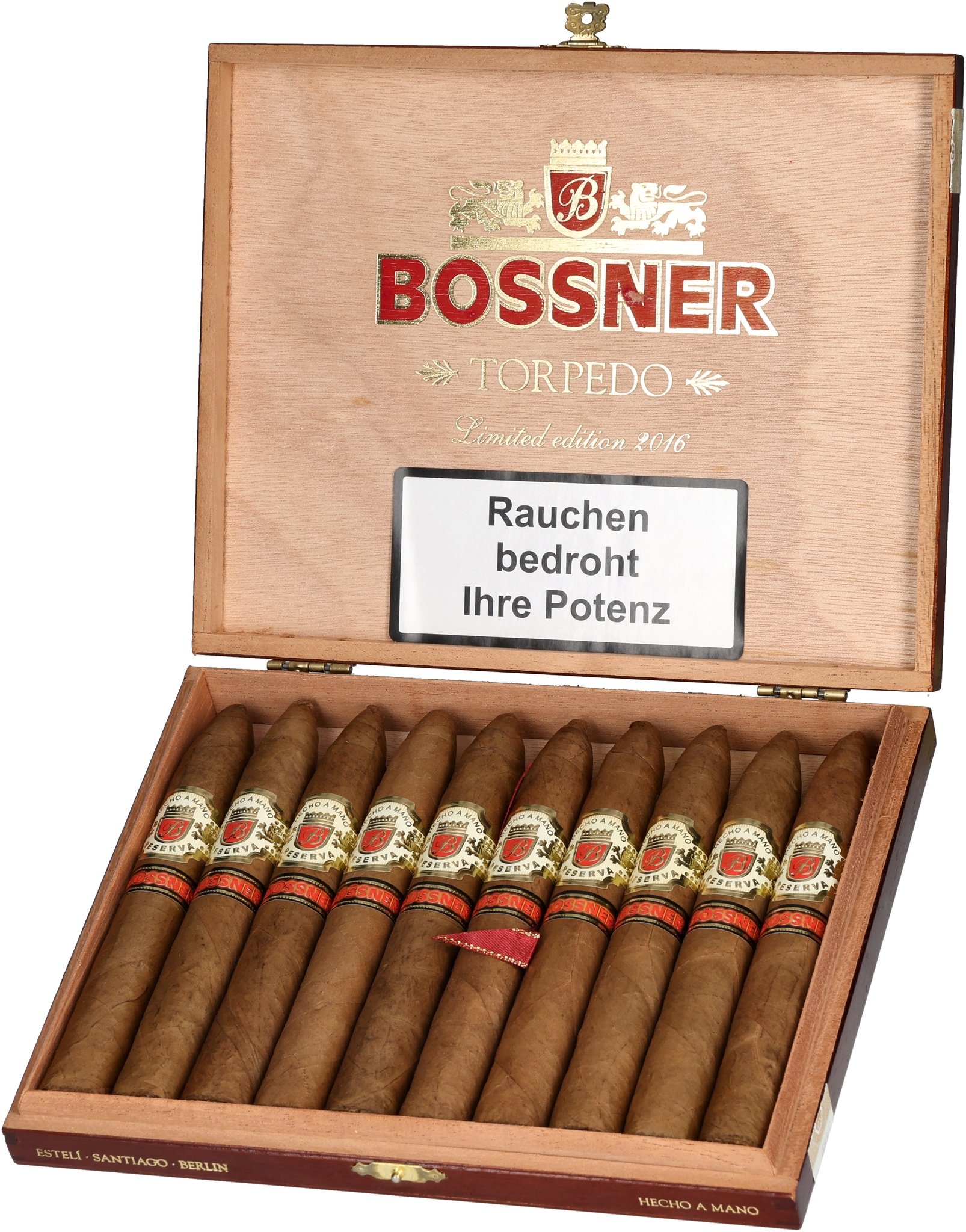 Bossner Classic Torpedo Kiste offen