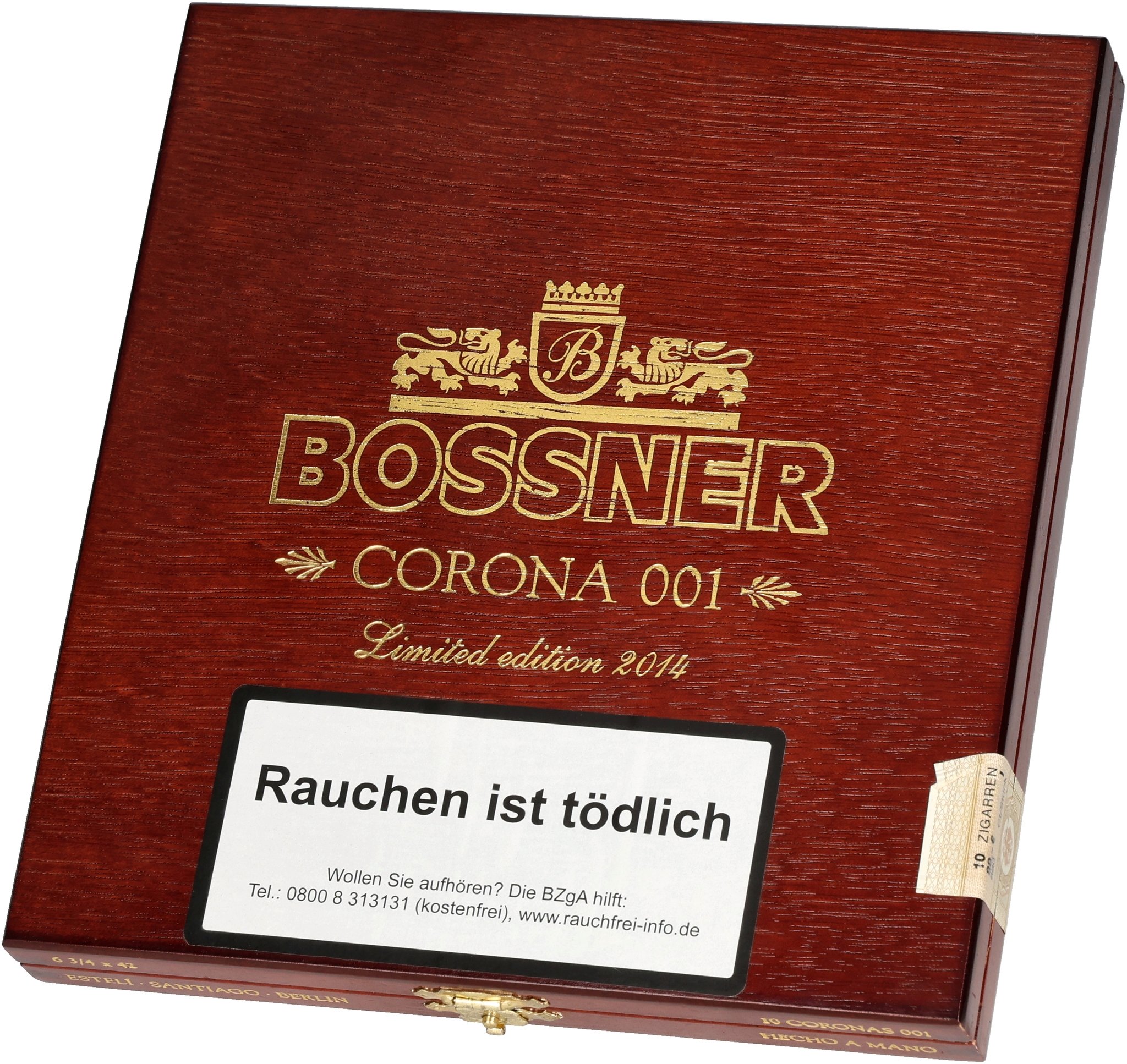 Bossner Classic Corona 001 10er Kiste