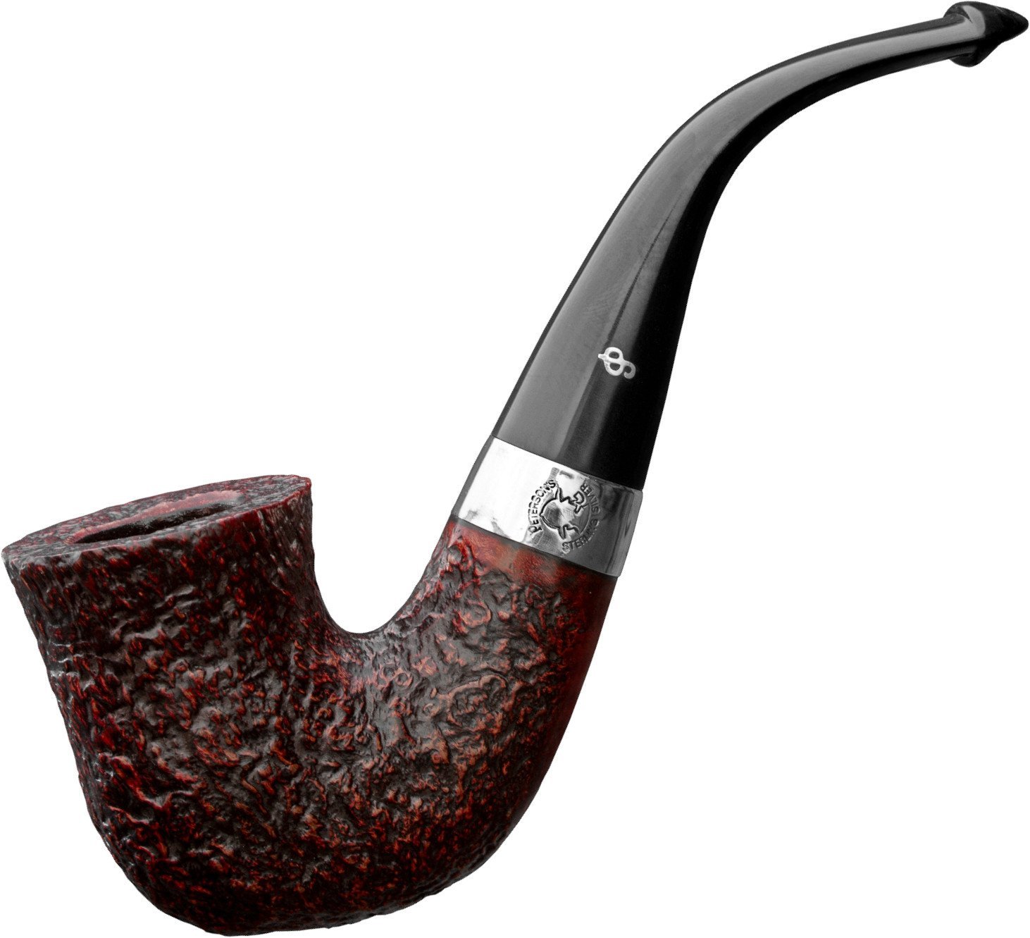 Peterson Sherlock Holmes ORIGINAL sandblast - Lippenbisss (14876) II-Wahl