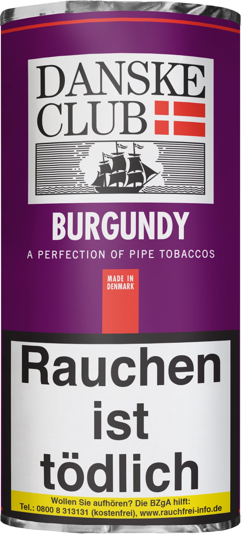 Danske Club Pfeifentabak Burgundy (ehemals Wild Berries) 50g Pouch