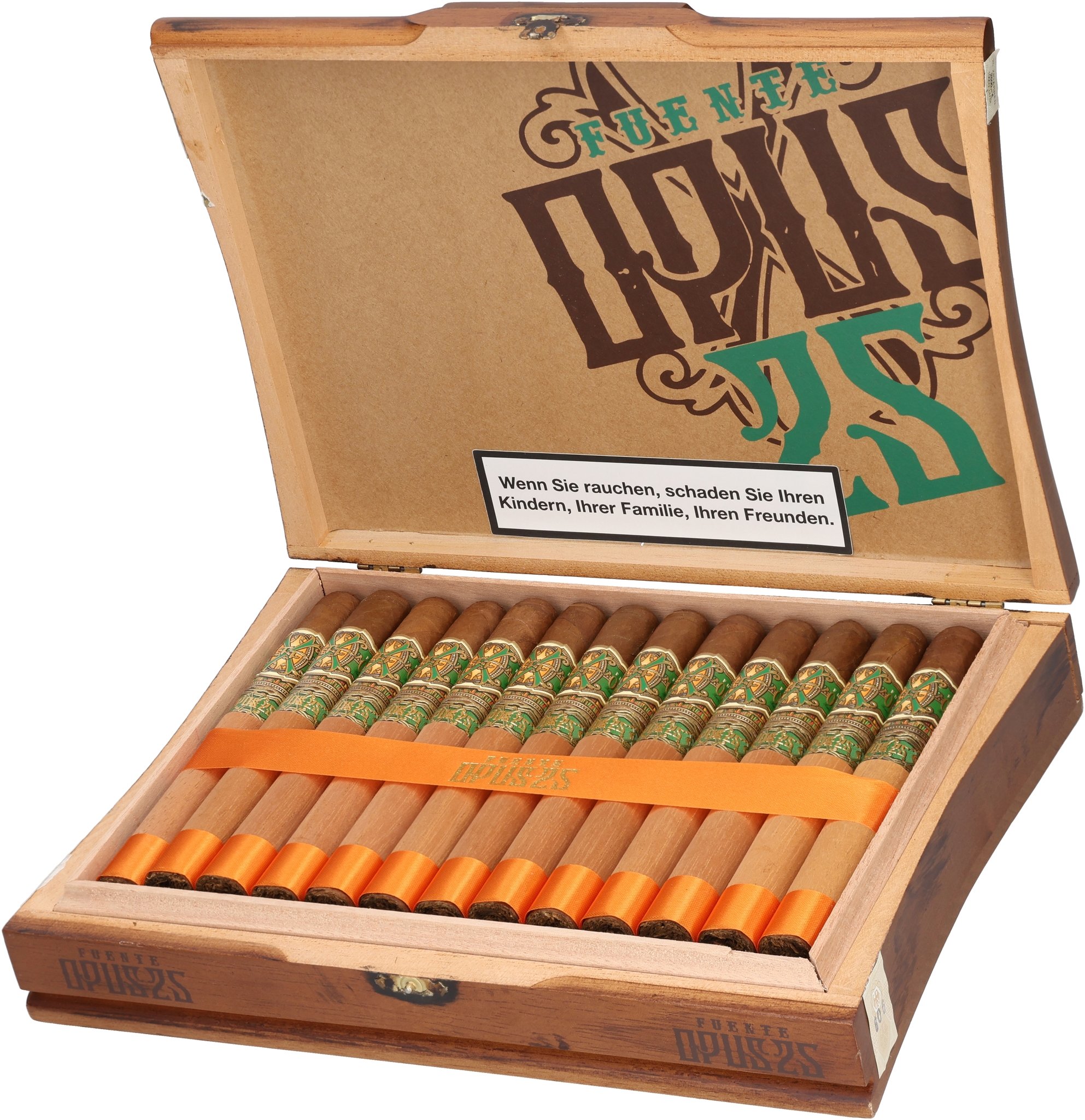 OpusX 25th Anniversary Kiste offen