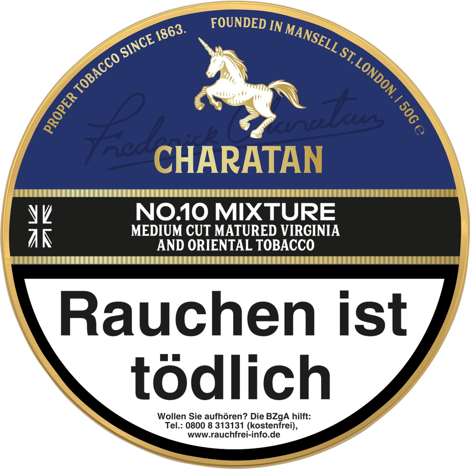 Charatan Pfeifentabak No. 10 Mixture (50g Dose)