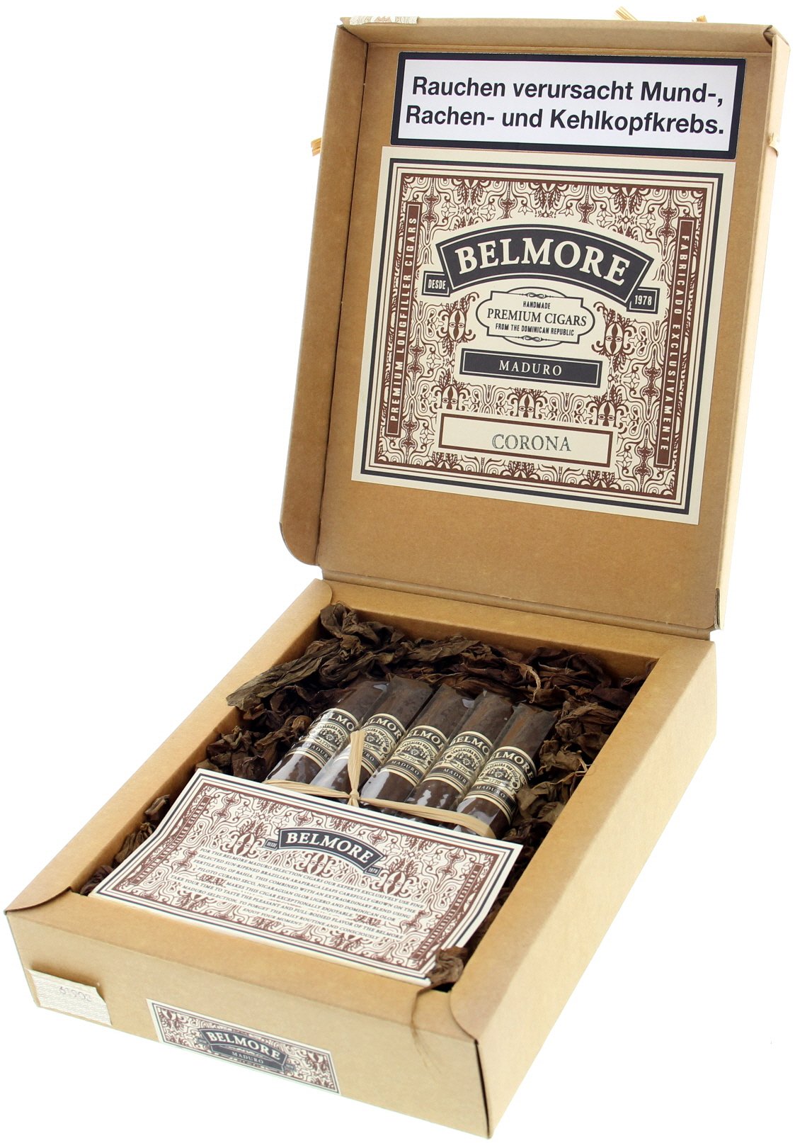 Belmore Maduro Corona Kiste offen