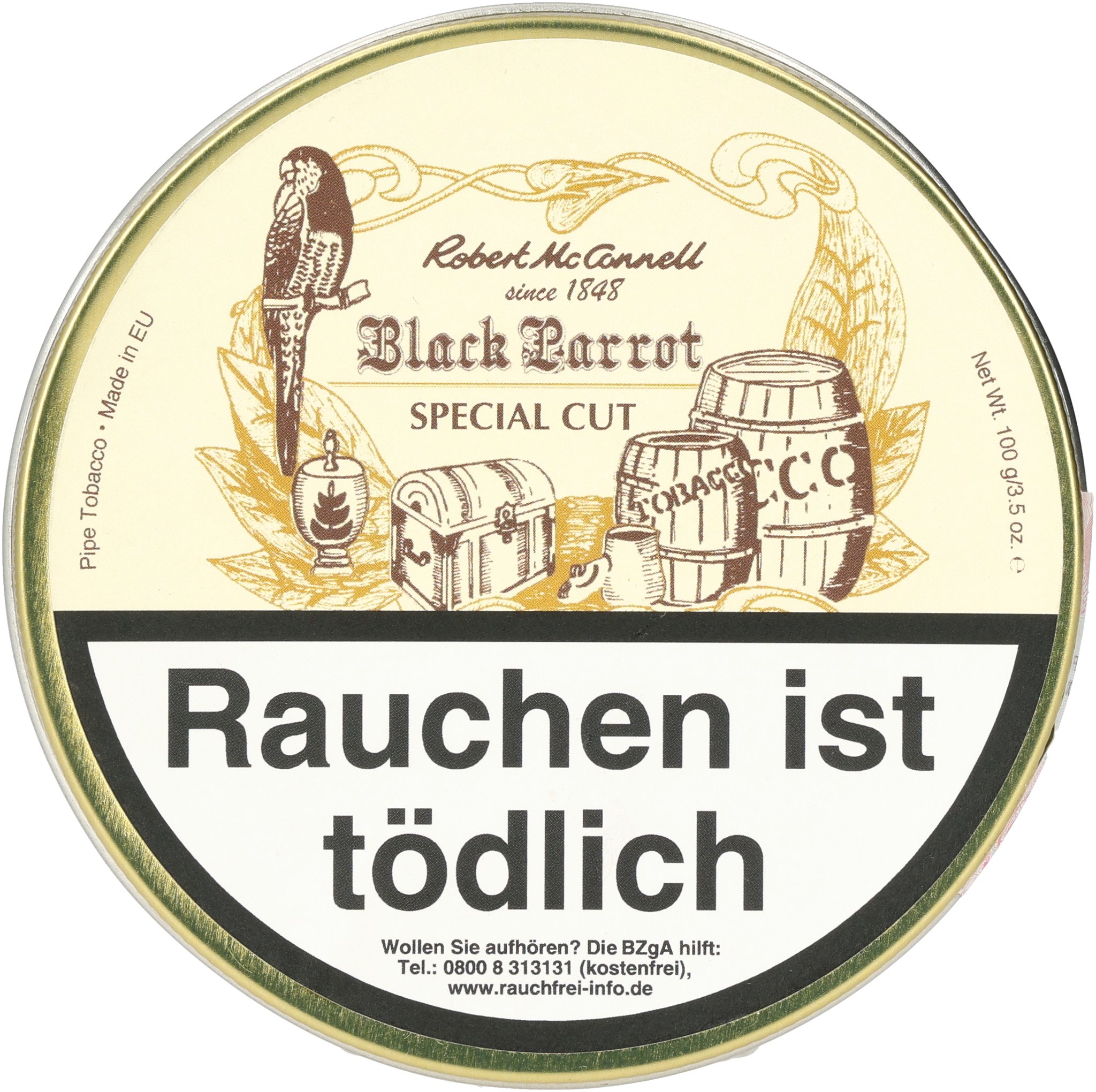 Black Parrot Special Cut 100g 01