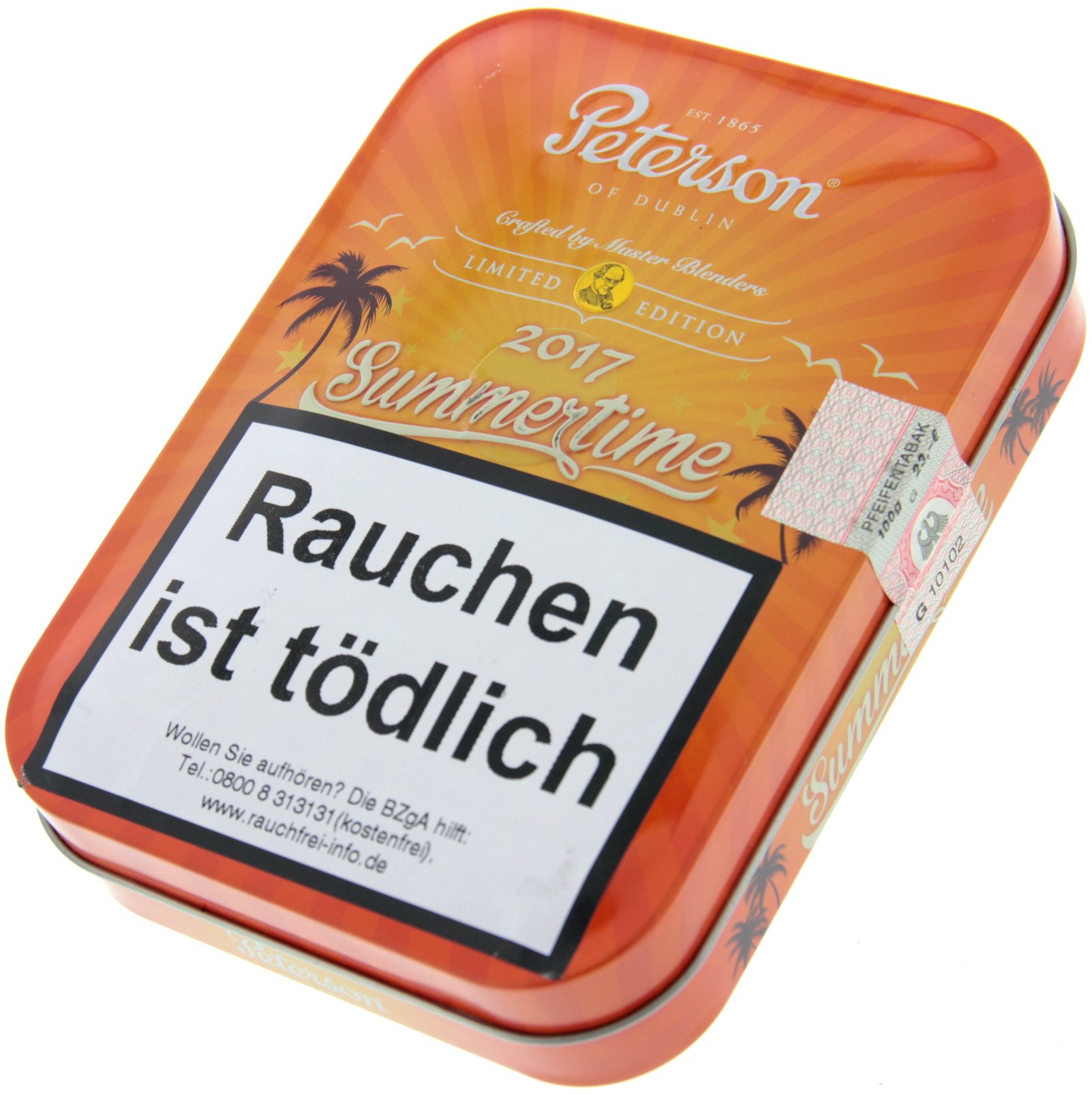 Peterson Limited Editions Summertime 2017 100g Schmuckdose
